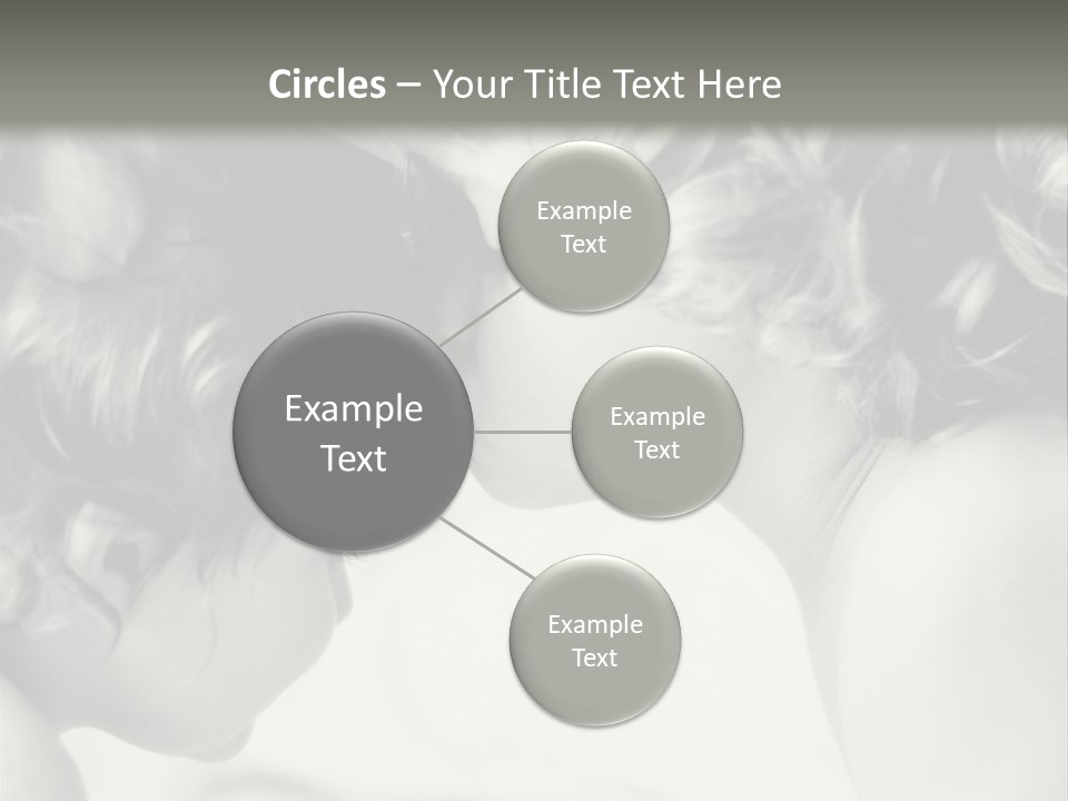 Connection Child Childhood PowerPoint Template