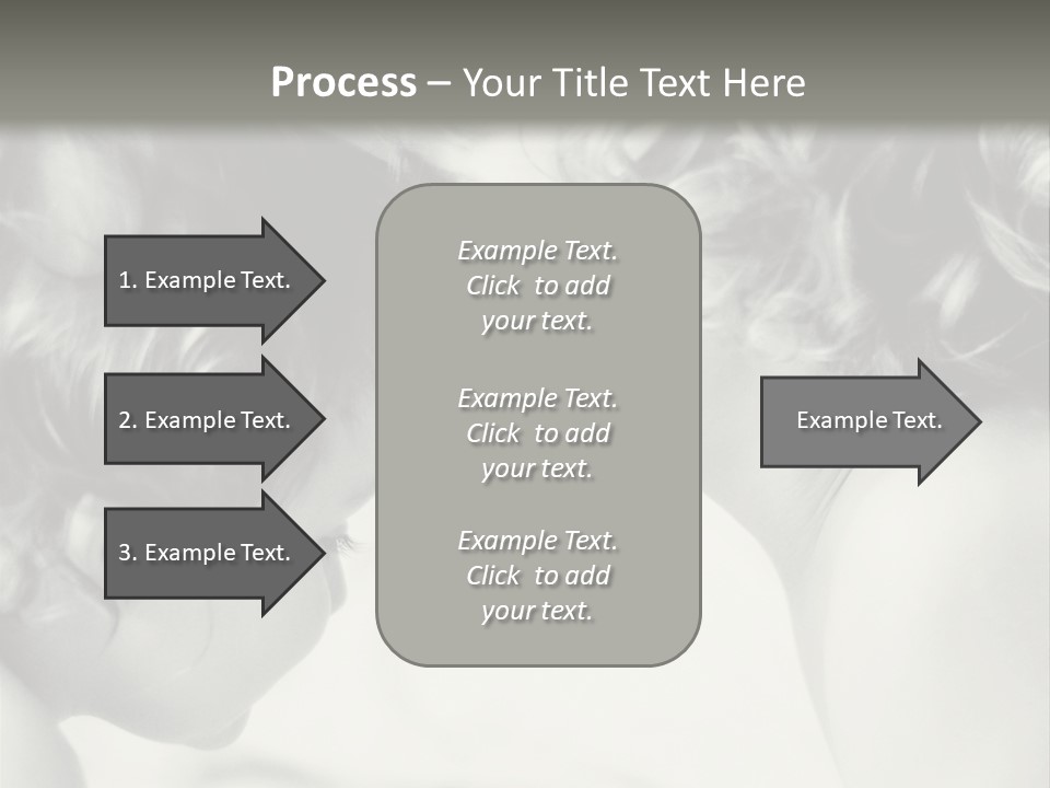 Connection Child Childhood PowerPoint Template