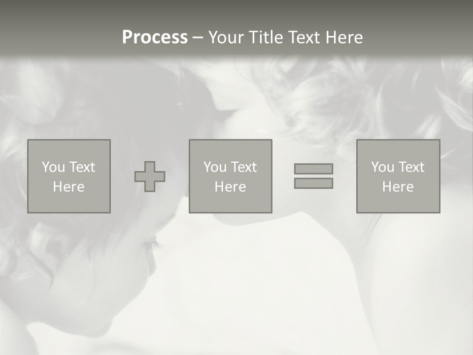 Connection Child Childhood PowerPoint Template