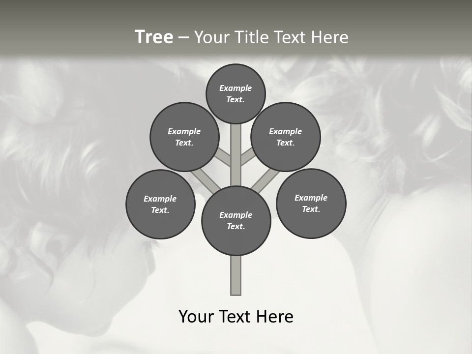 Connection Child Childhood PowerPoint Template