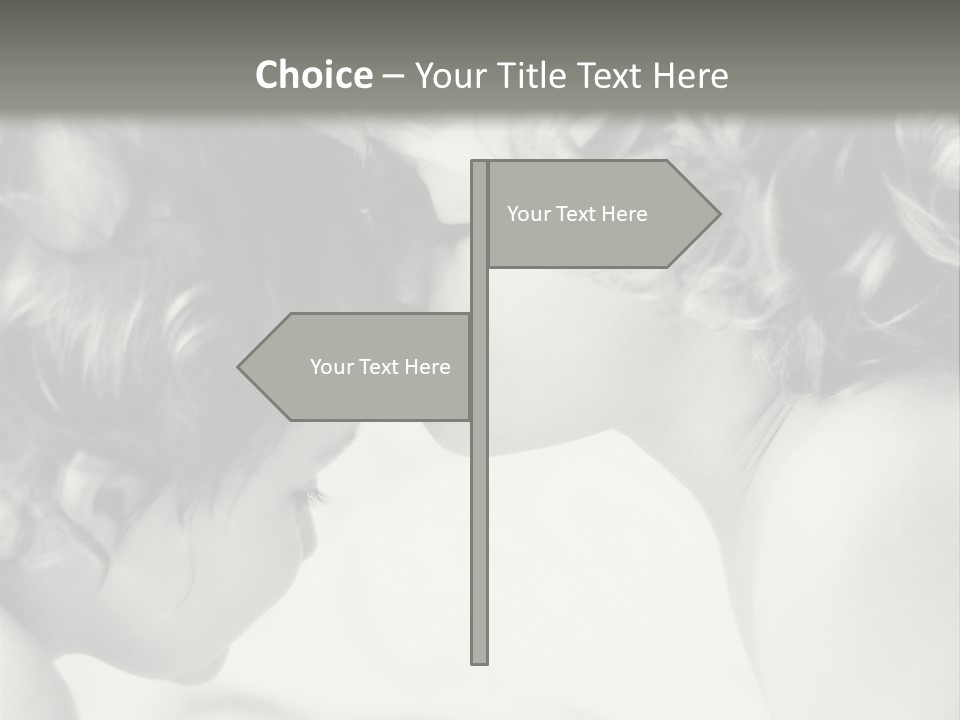 Connection Child Childhood PowerPoint Template