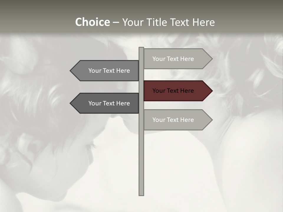 Connection Child Childhood PowerPoint Template