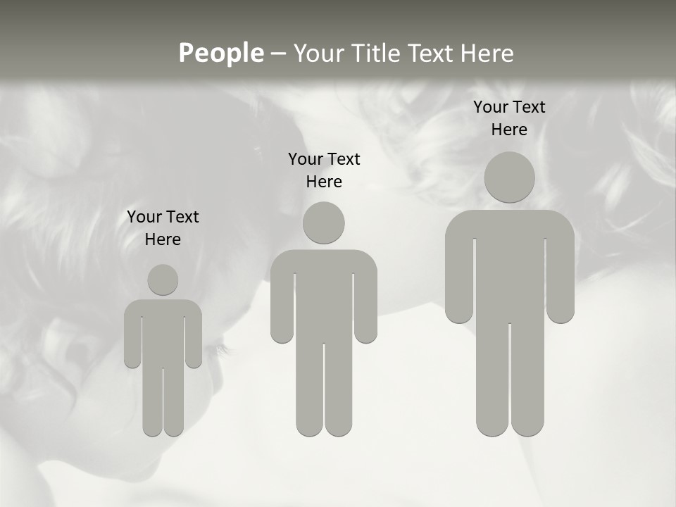 Connection Child Childhood PowerPoint Template