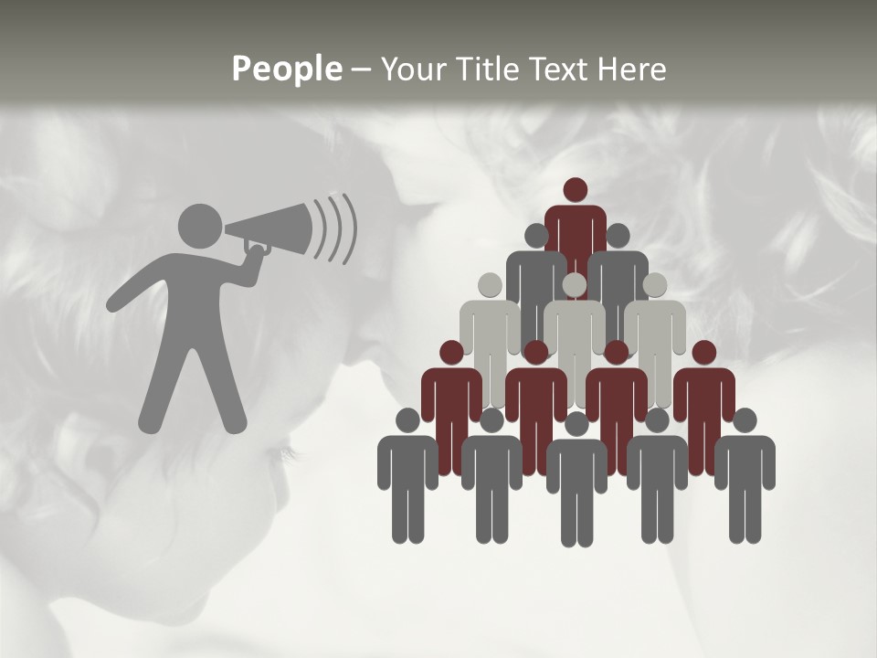 Connection Child Childhood PowerPoint Template