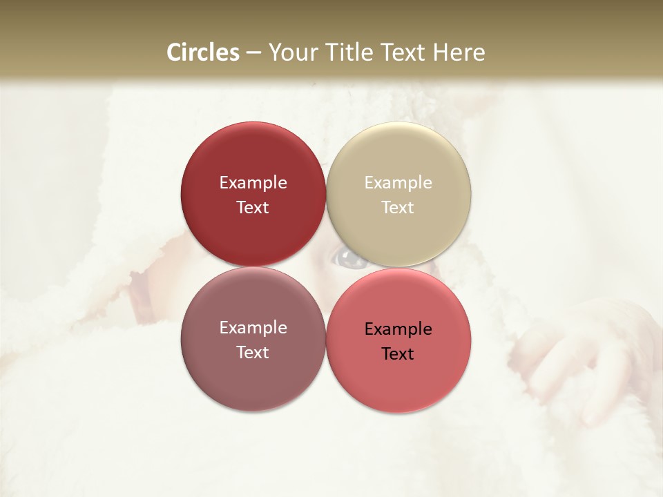 Innocence Little Piercing PowerPoint Template