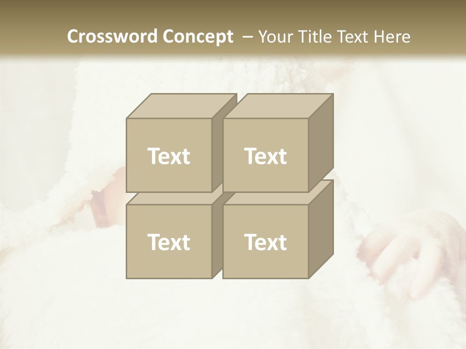 Innocence Little Piercing PowerPoint Template