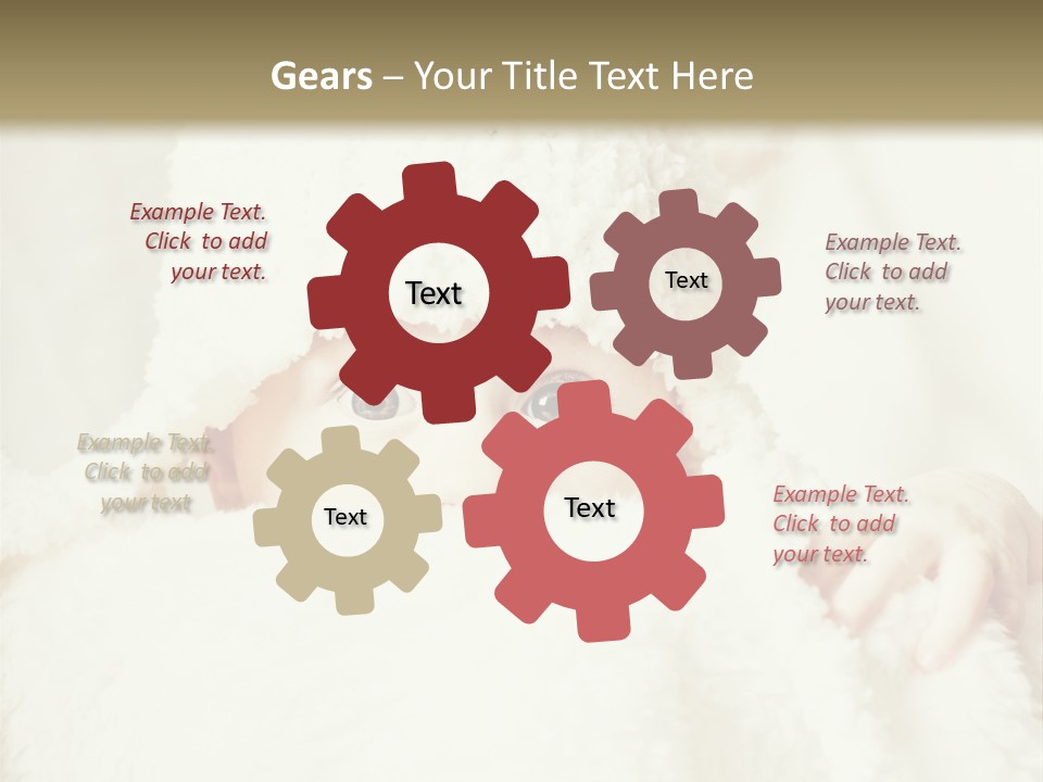 Innocence Little Piercing PowerPoint Template