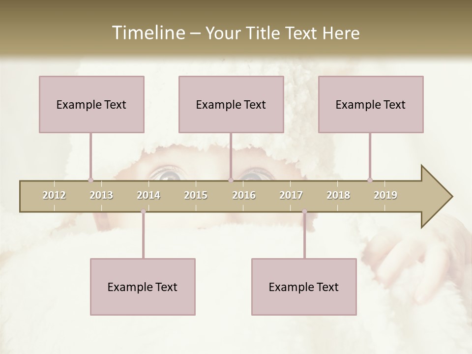 Innocence Little Piercing PowerPoint Template