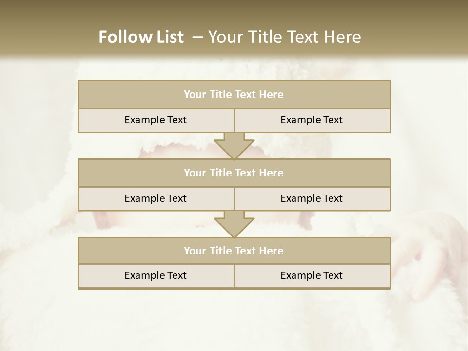 Innocence Little Piercing PowerPoint Template