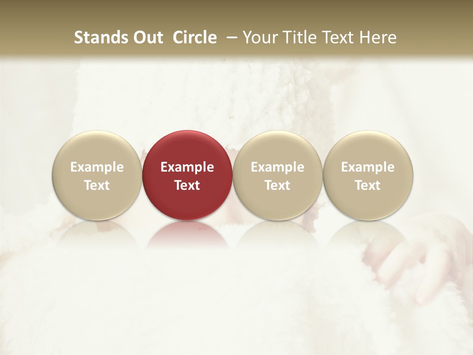 Innocence Little Piercing PowerPoint Template