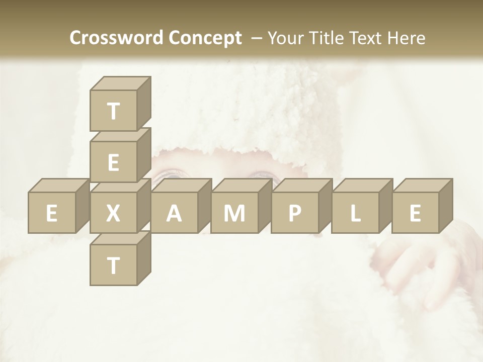 Innocence Little Piercing PowerPoint Template