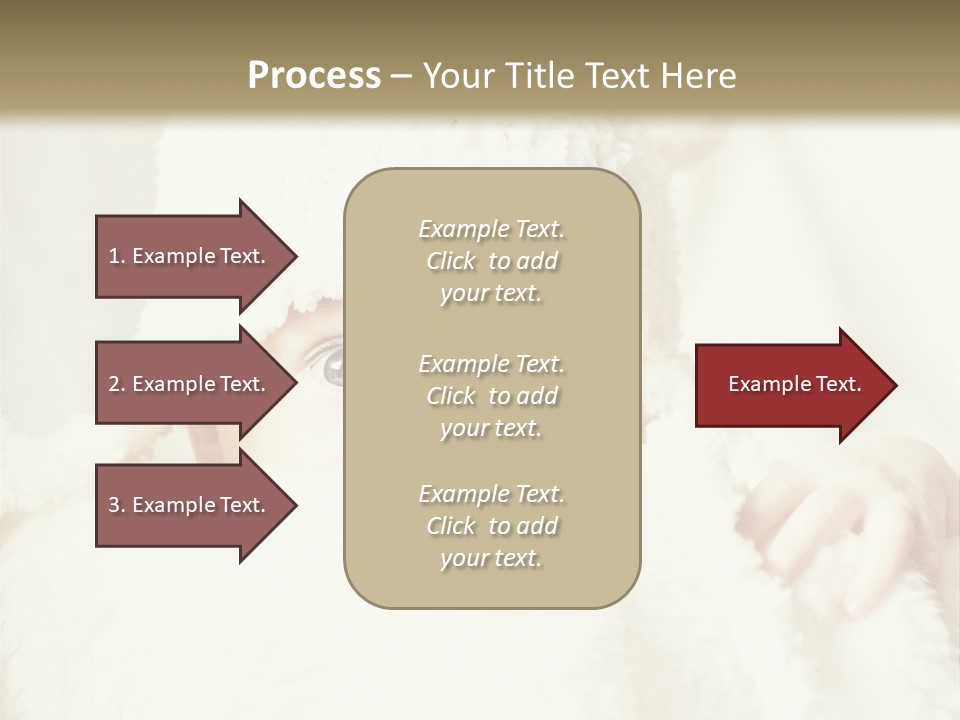 Innocence Little Piercing PowerPoint Template
