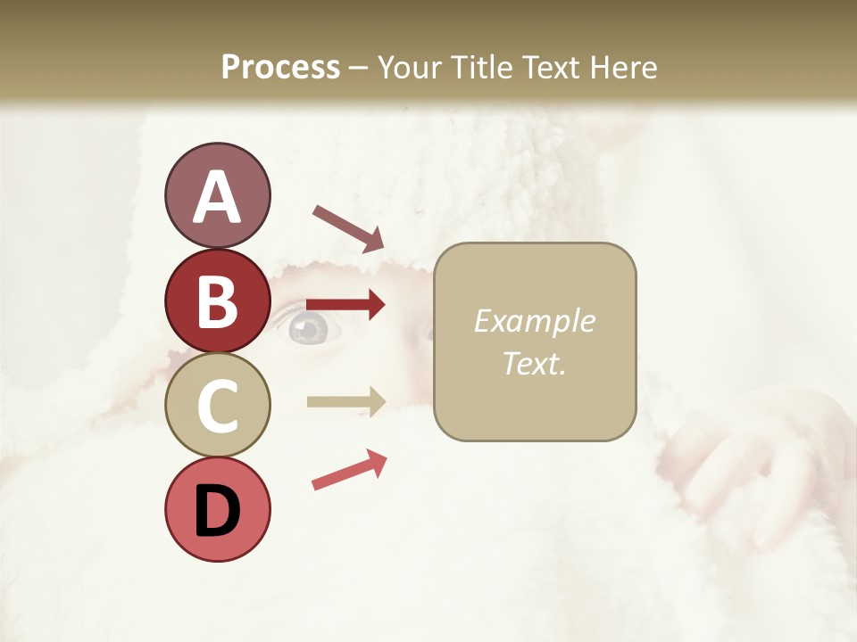 Innocence Little Piercing PowerPoint Template