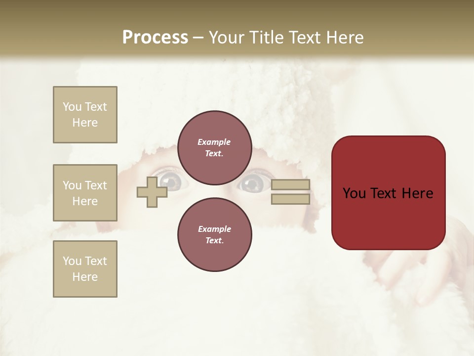 Innocence Little Piercing PowerPoint Template