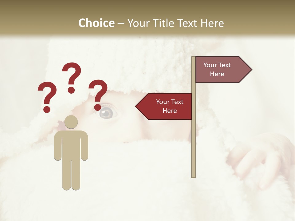 Innocence Little Piercing PowerPoint Template