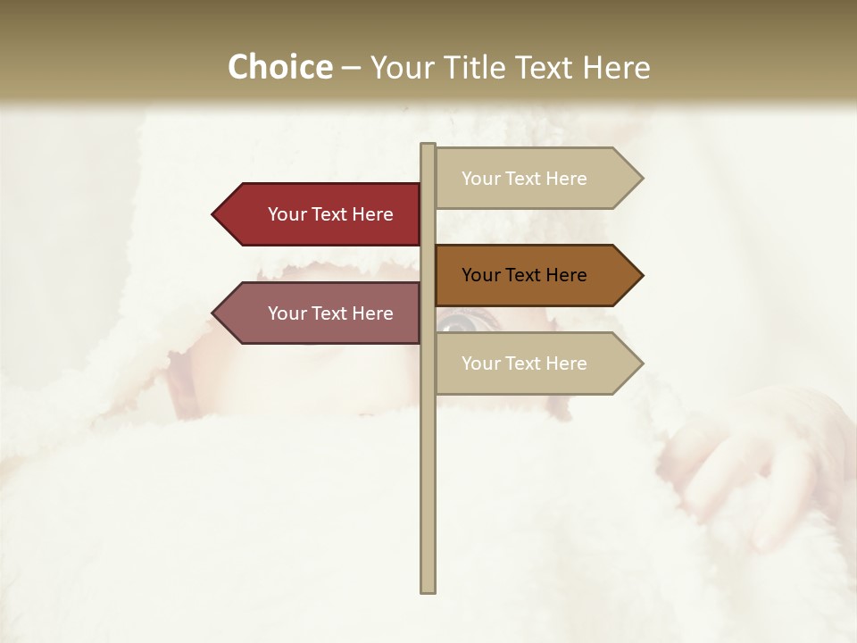 Innocence Little Piercing PowerPoint Template