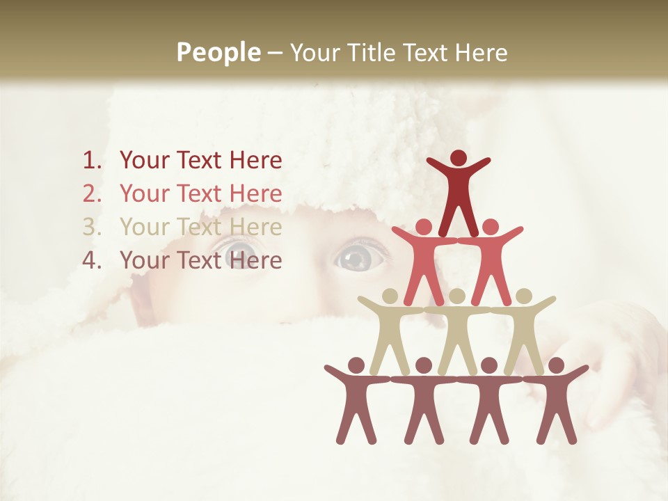 Innocence Little Piercing PowerPoint Template