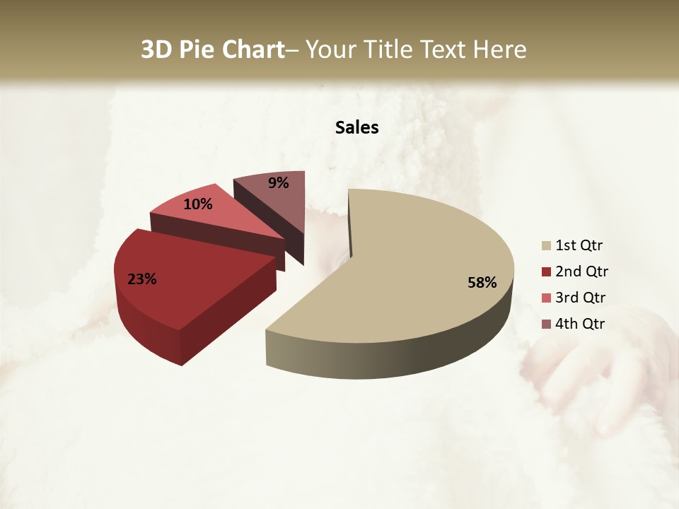 Innocence Little Piercing PowerPoint Template