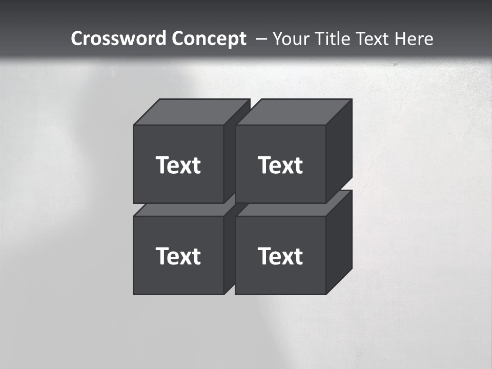 Ghost Silhouette Memory PowerPoint Template