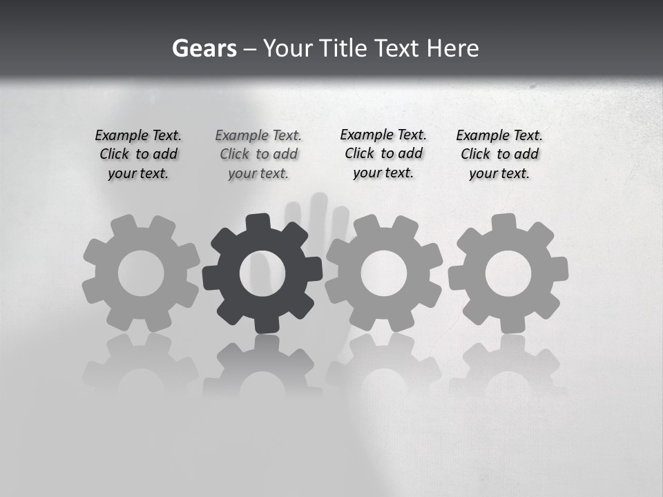 Ghost Silhouette Memory PowerPoint Template