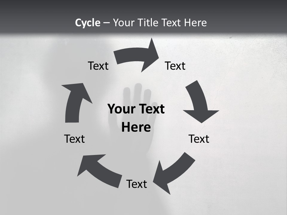 Ghost Silhouette Memory PowerPoint Template