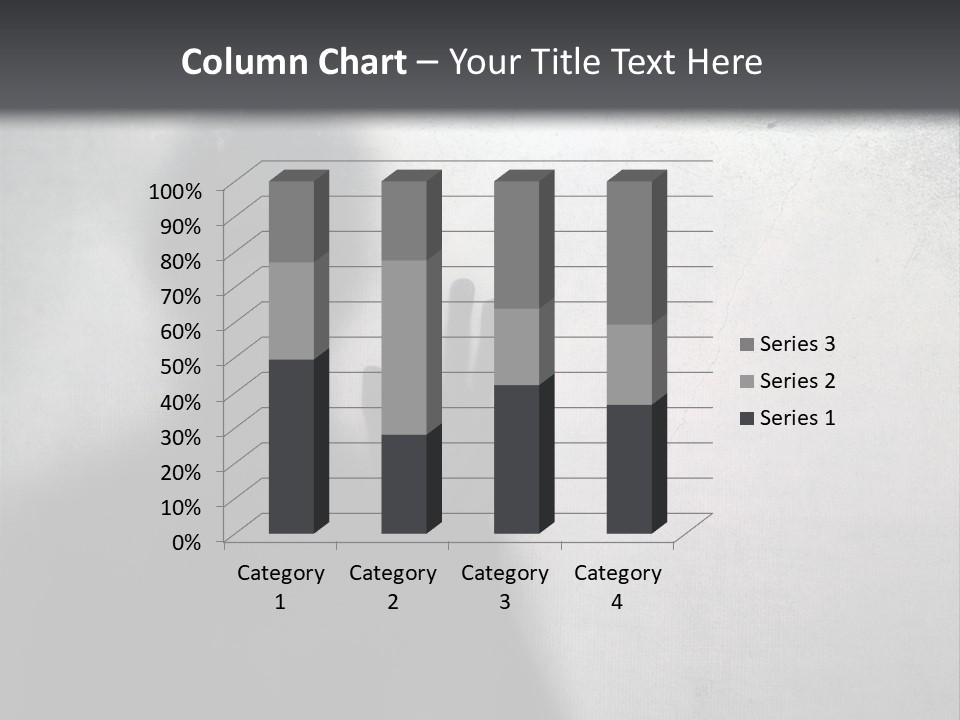 Ghost Silhouette Memory PowerPoint Template
