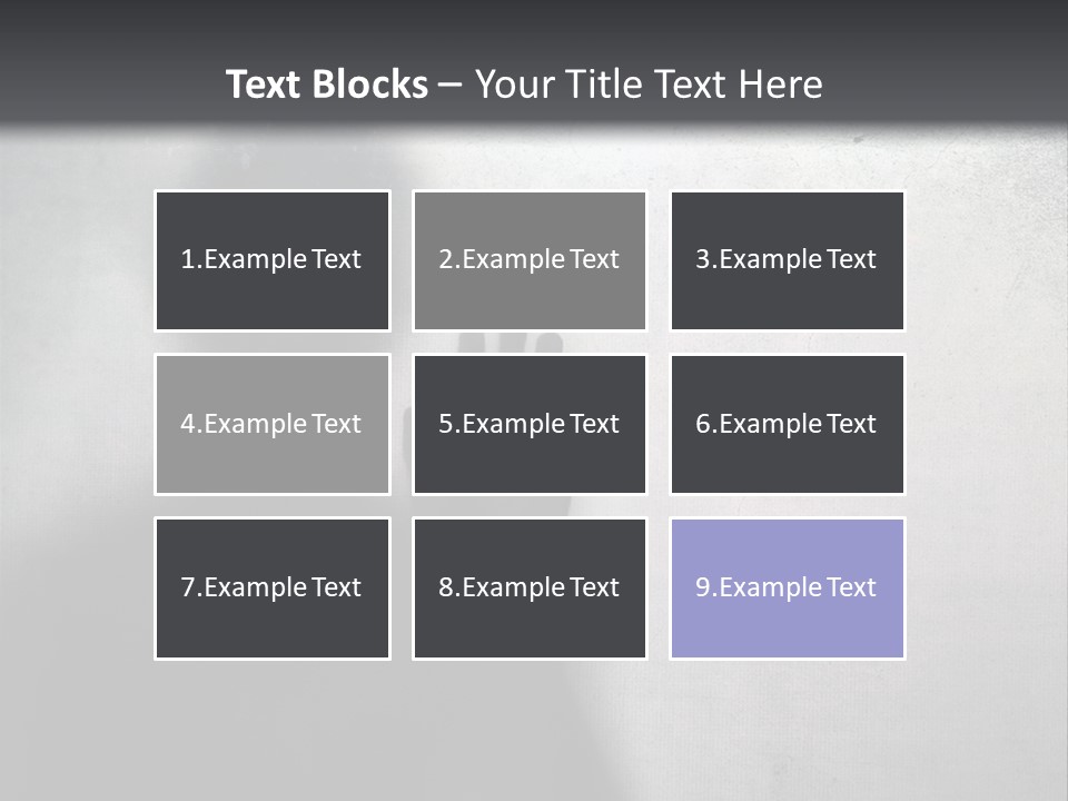 Ghost Silhouette Memory PowerPoint Template