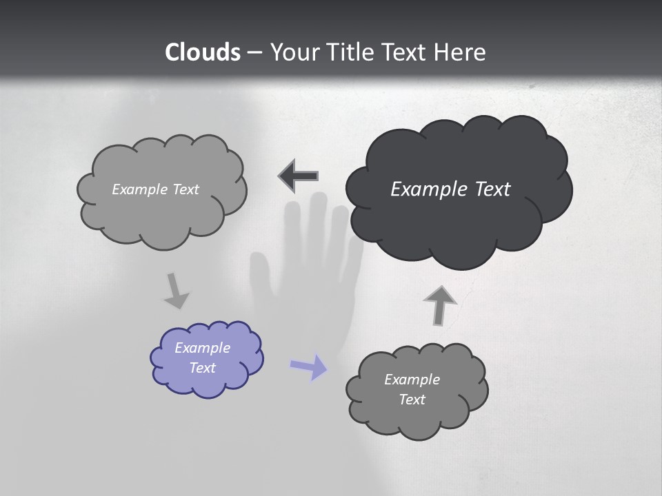 Ghost Silhouette Memory PowerPoint Template