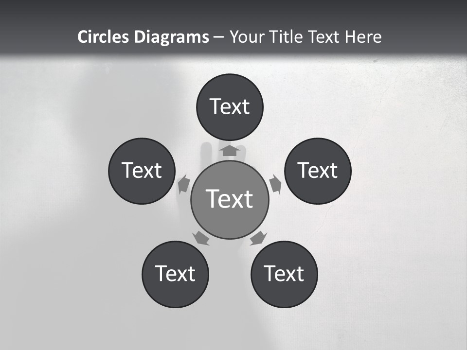 Ghost Silhouette Memory PowerPoint Template