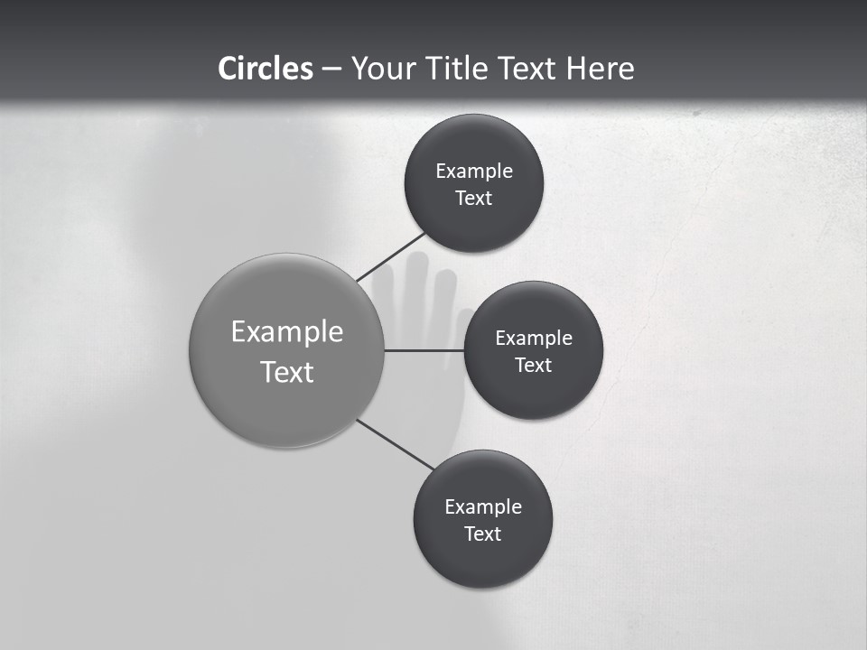 Ghost Silhouette Memory PowerPoint Template