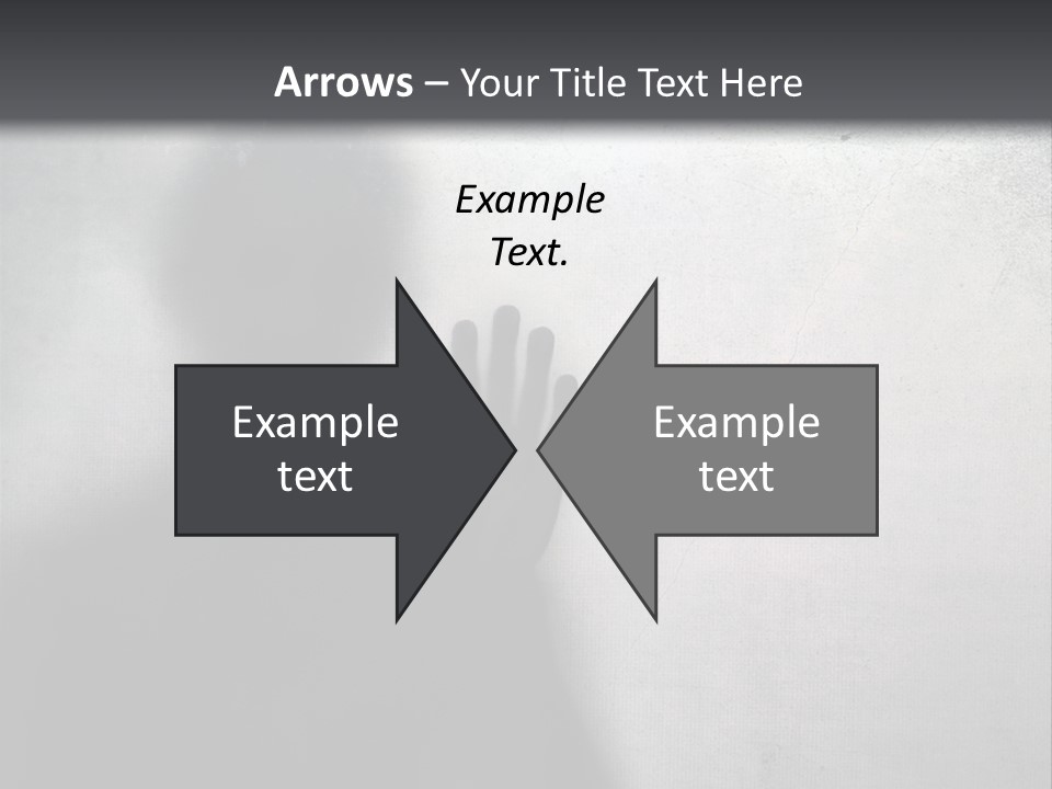 Ghost Silhouette Memory PowerPoint Template