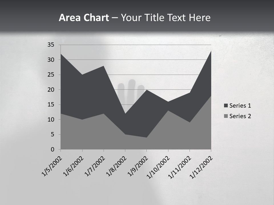 Ghost Silhouette Memory PowerPoint Template