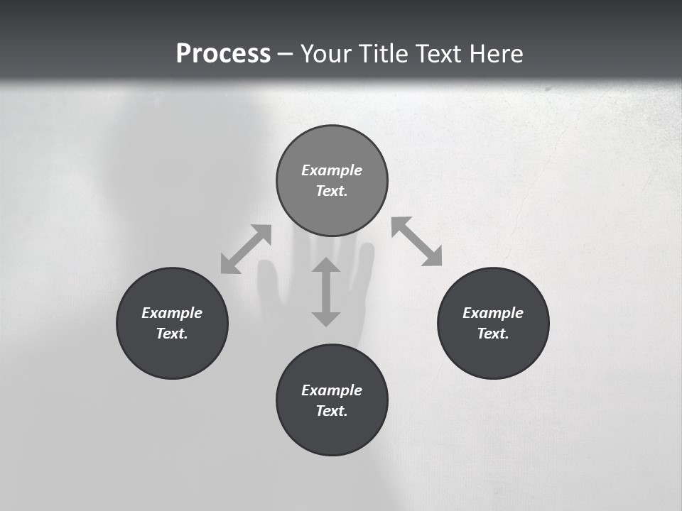 Ghost Silhouette Memory PowerPoint Template