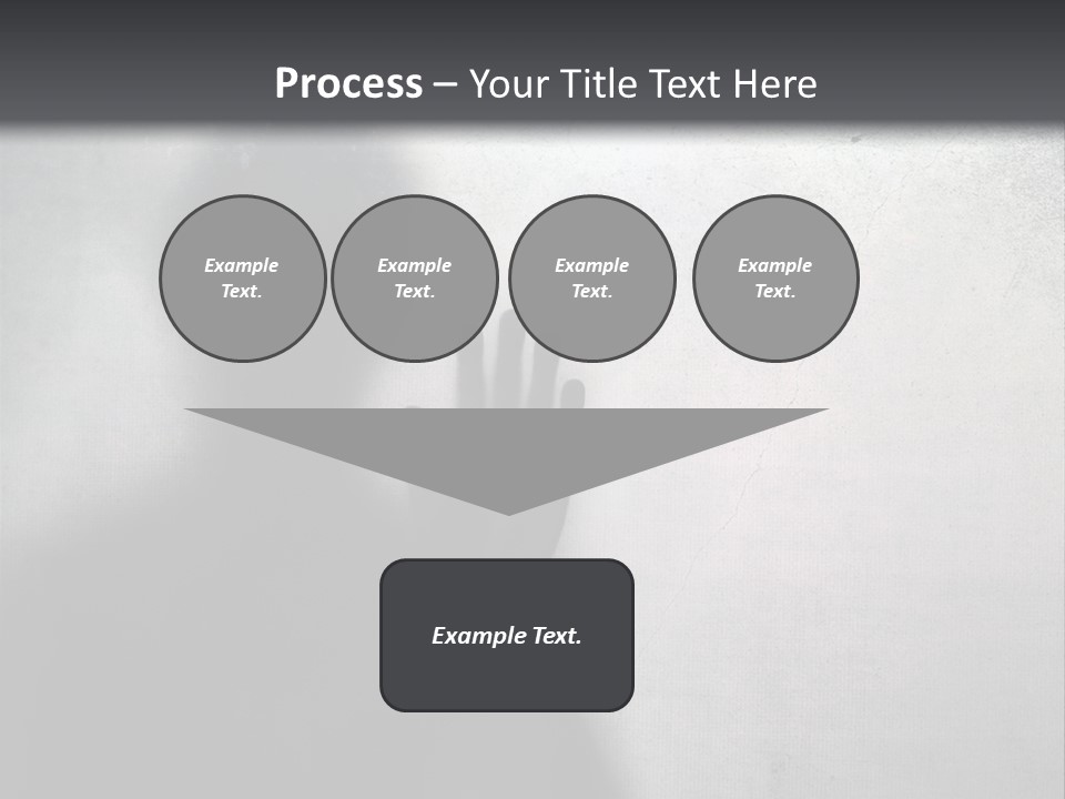 Ghost Silhouette Memory PowerPoint Template