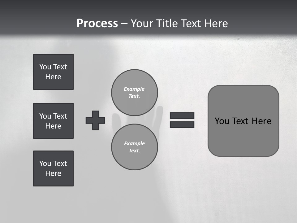 Ghost Silhouette Memory PowerPoint Template