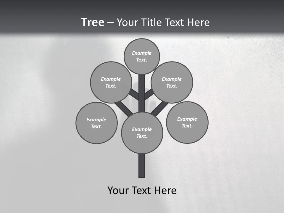 Ghost Silhouette Memory PowerPoint Template