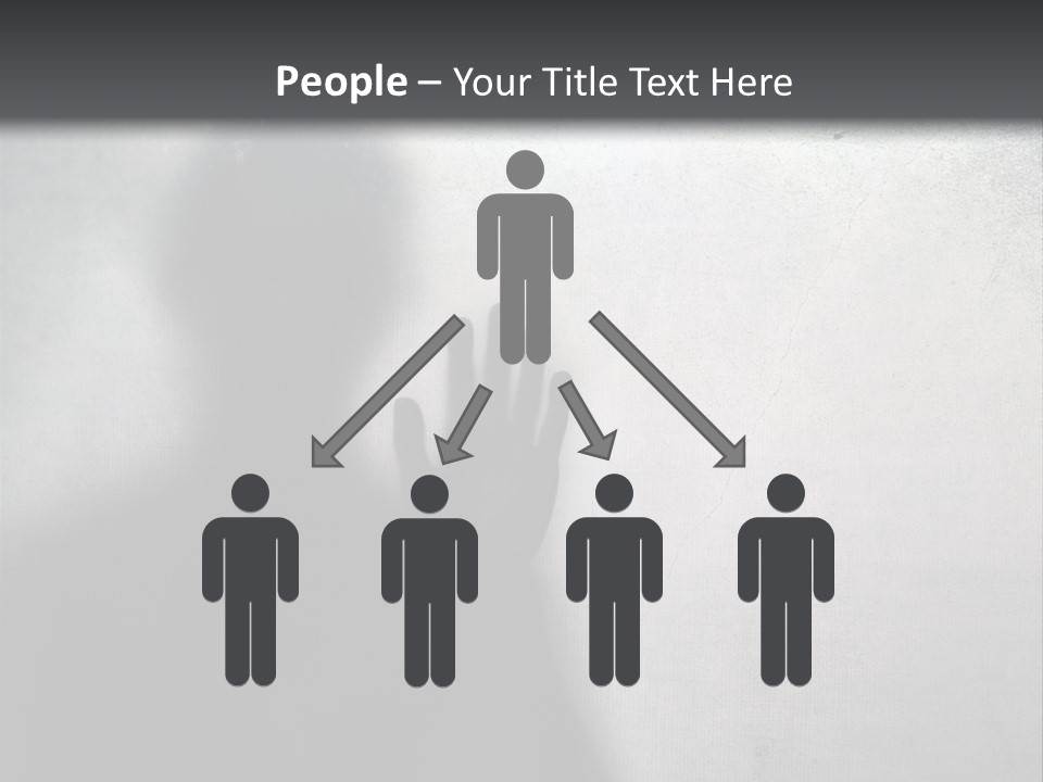 Ghost Silhouette Memory PowerPoint Template