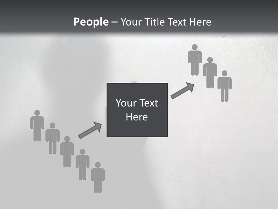 Ghost Silhouette Memory PowerPoint Template