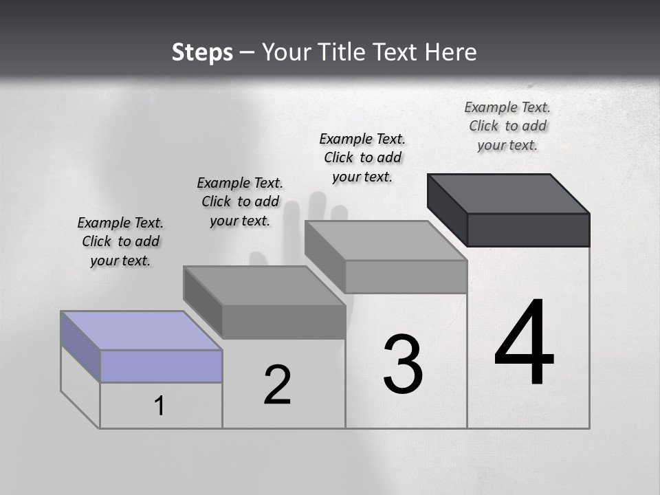 Ghost Silhouette Memory PowerPoint Template