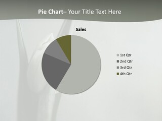 Pure Green Tulip PowerPoint Template