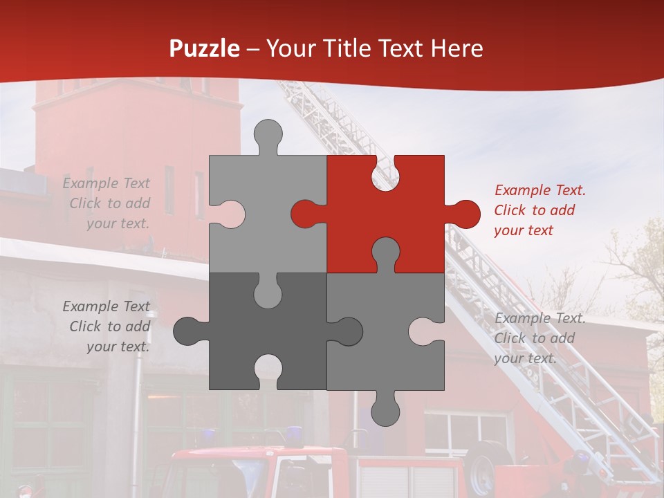 Help Danger Department PowerPoint Template