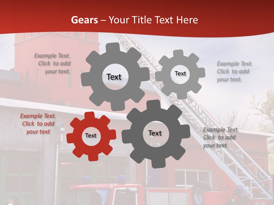 Help Danger Department PowerPoint Template