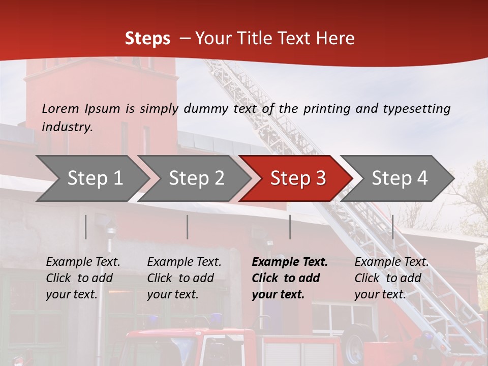 Help Danger Department PowerPoint Template