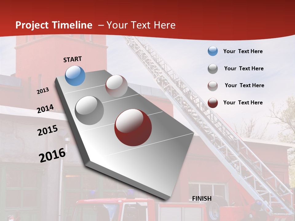 Help Danger Department PowerPoint Template