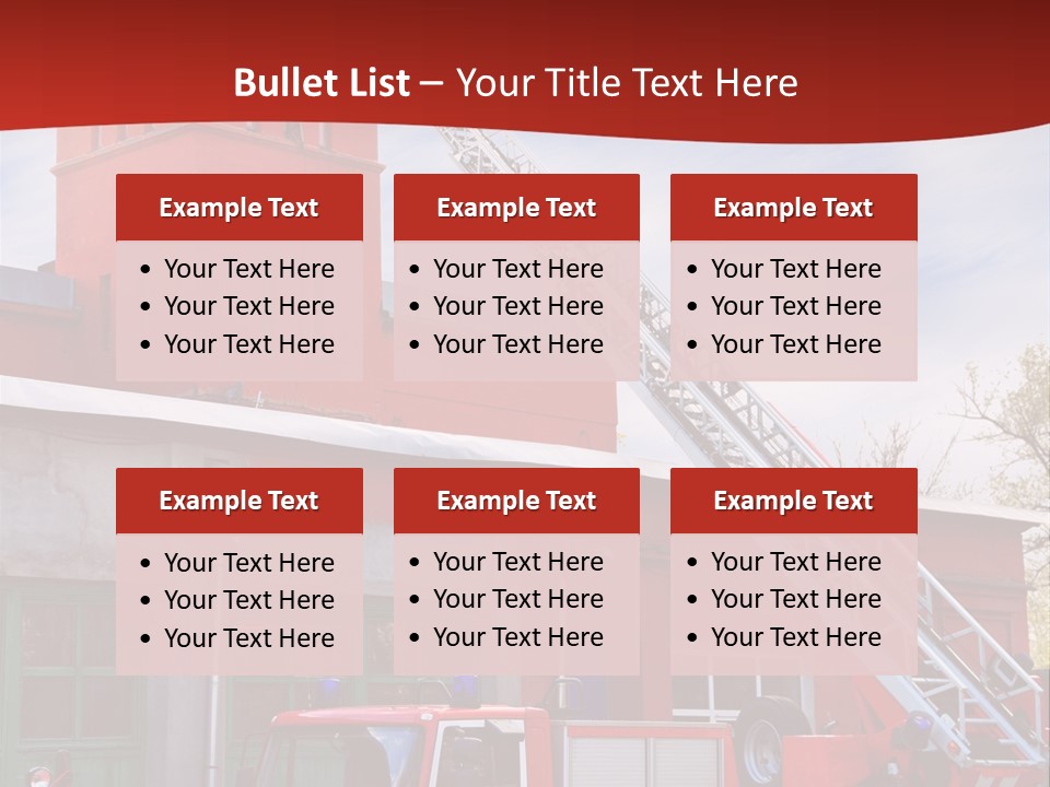 Help Danger Department PowerPoint Template