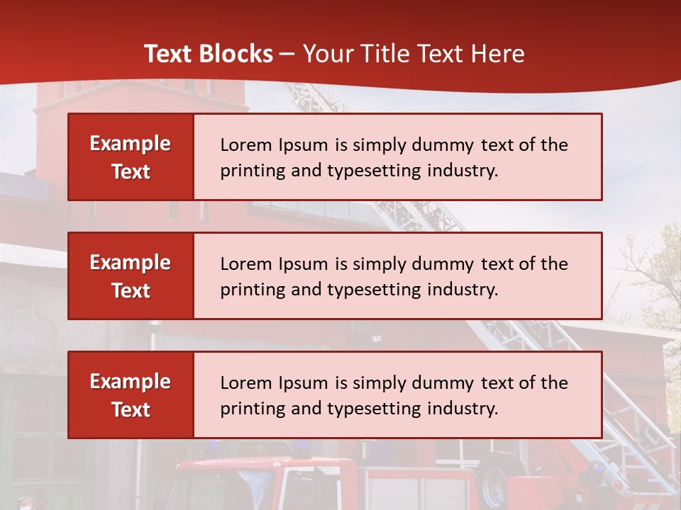 Help Danger Department PowerPoint Template