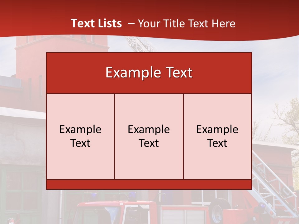 Help Danger Department PowerPoint Template