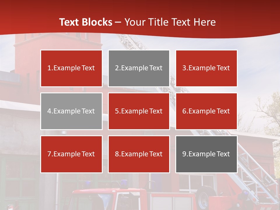 Help Danger Department PowerPoint Template
