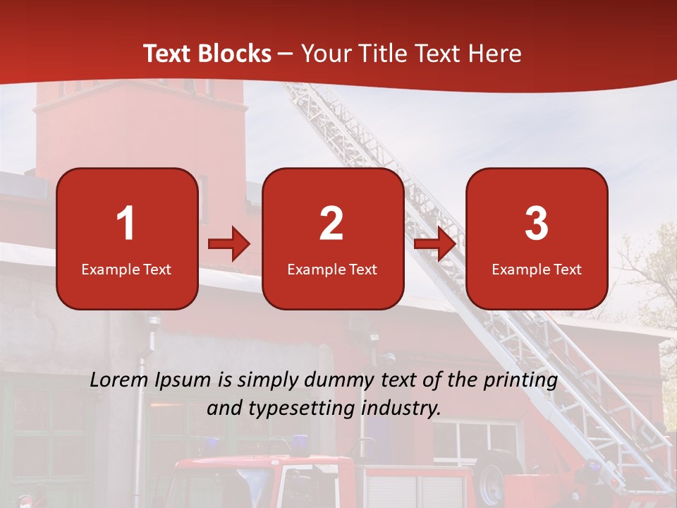 Help Danger Department PowerPoint Template
