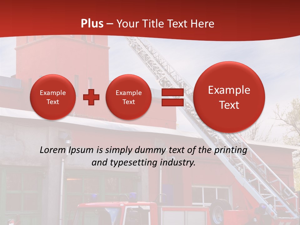 Help Danger Department PowerPoint Template
